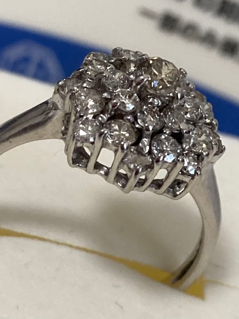 バ**様 k14 ダイヤモンド　リング