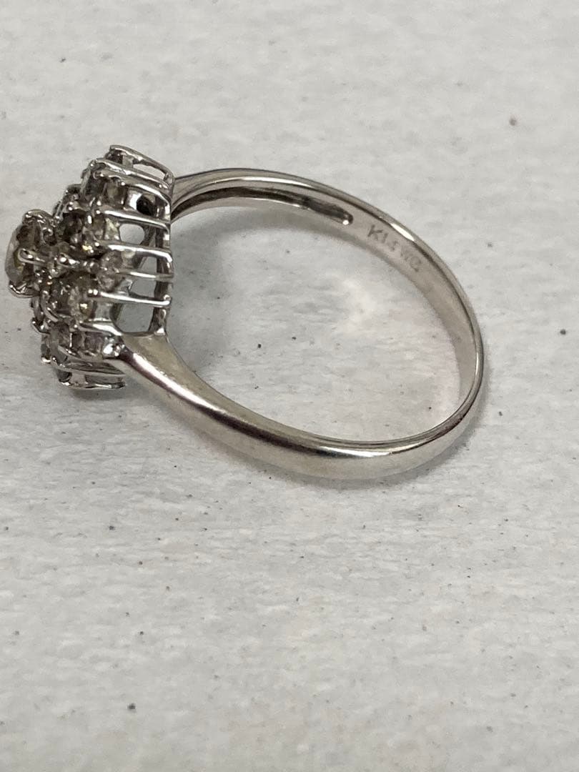バ**様 k14 ダイヤモンド　リング