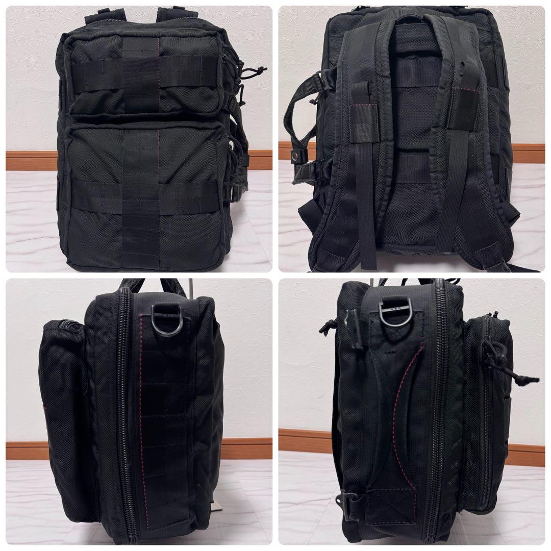 別注✨ブリーフィングxビームスプラス 3wayビジネスバッグ リュック ブラック