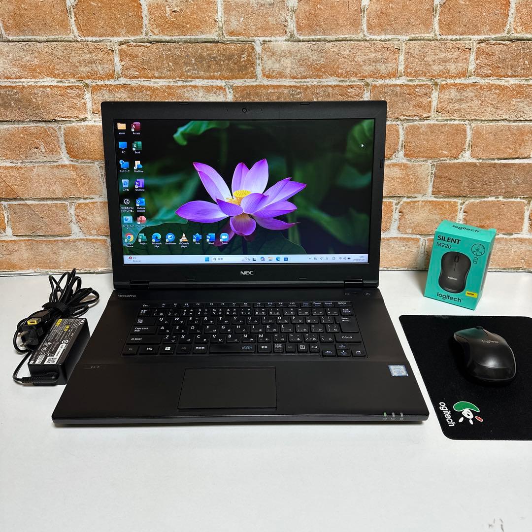 NEC VersaproノートPC SSD Windows11 オフィス付き