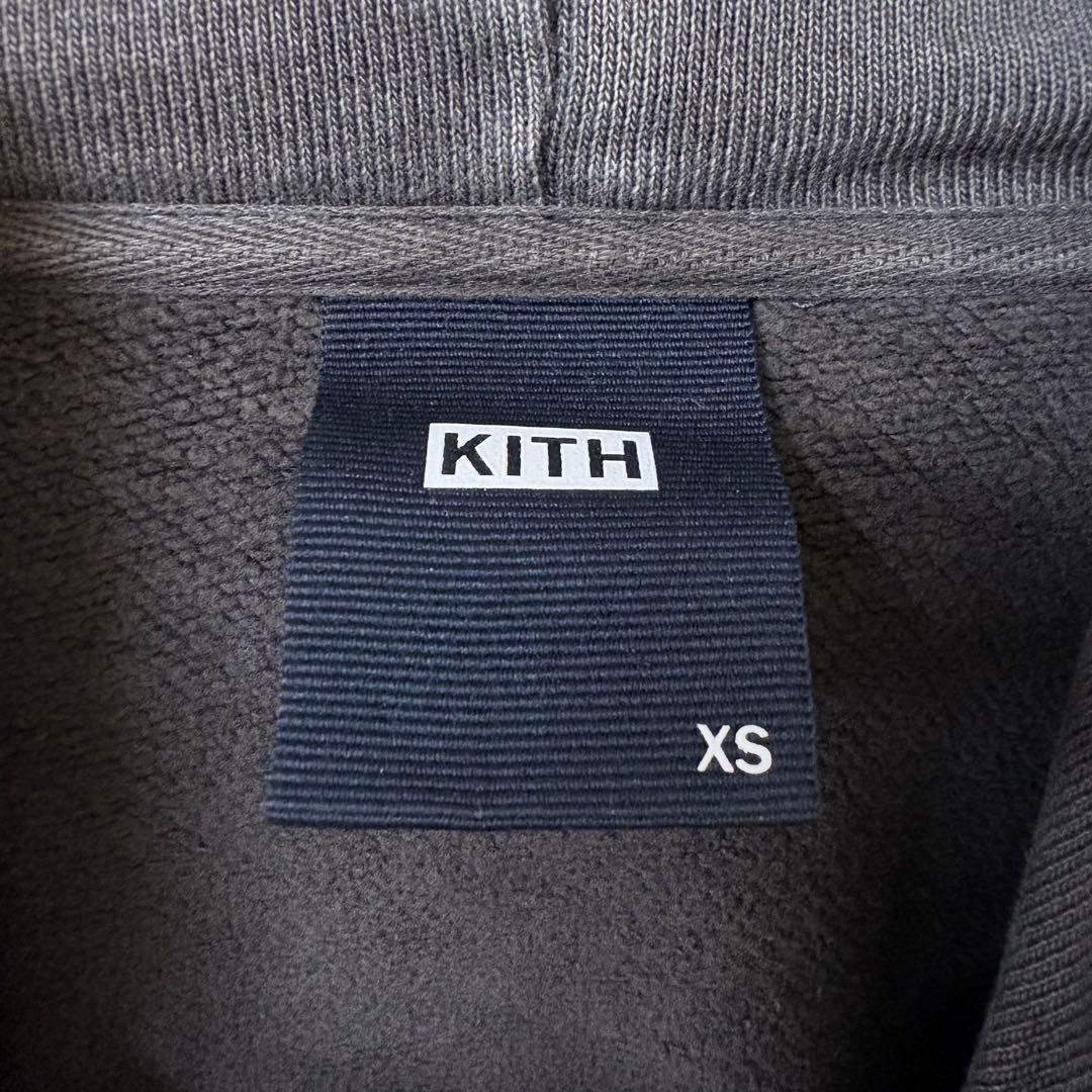 【激レア】KITH キス　パーカー　完売モデル　スウェット　ボックスロゴ　刺繍