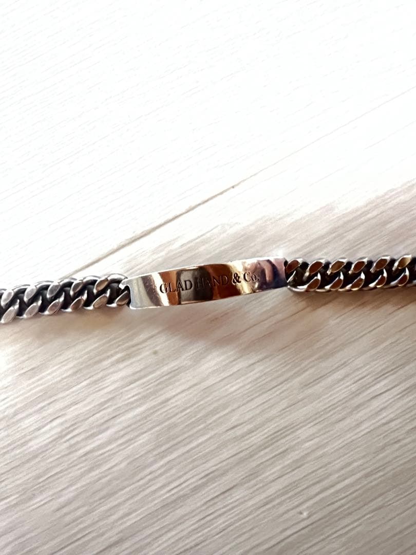 [GLADHAND] IDブレスレット シルバー925 サイズL ブレスレット