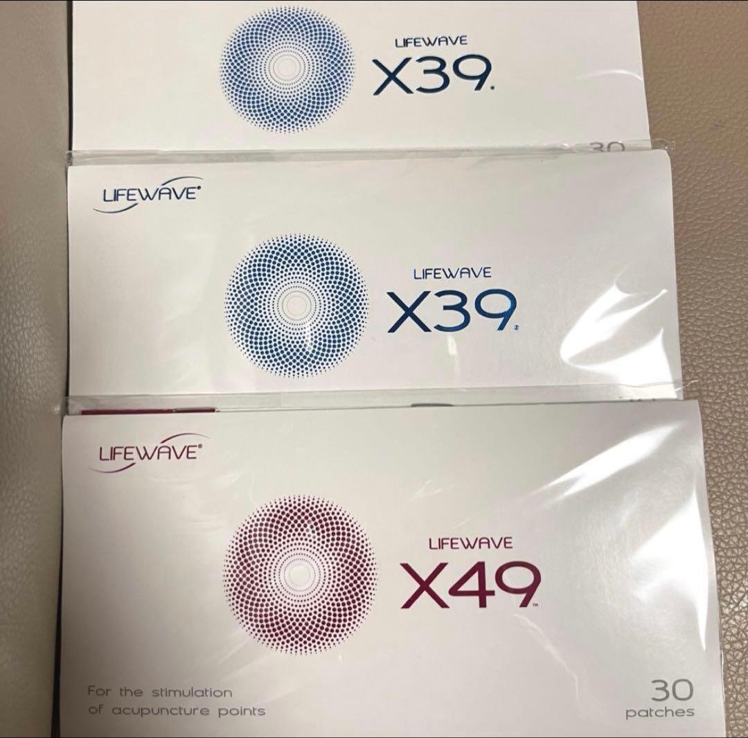 正規品 新品開封 ライフウェーブ x39 x49