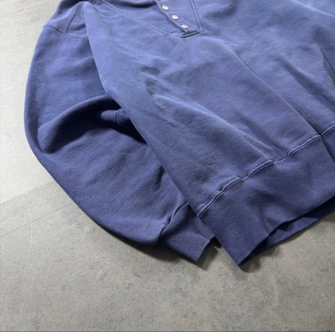 L.L.Bean × Russell 90s ヘンリーネック スウェット 古着