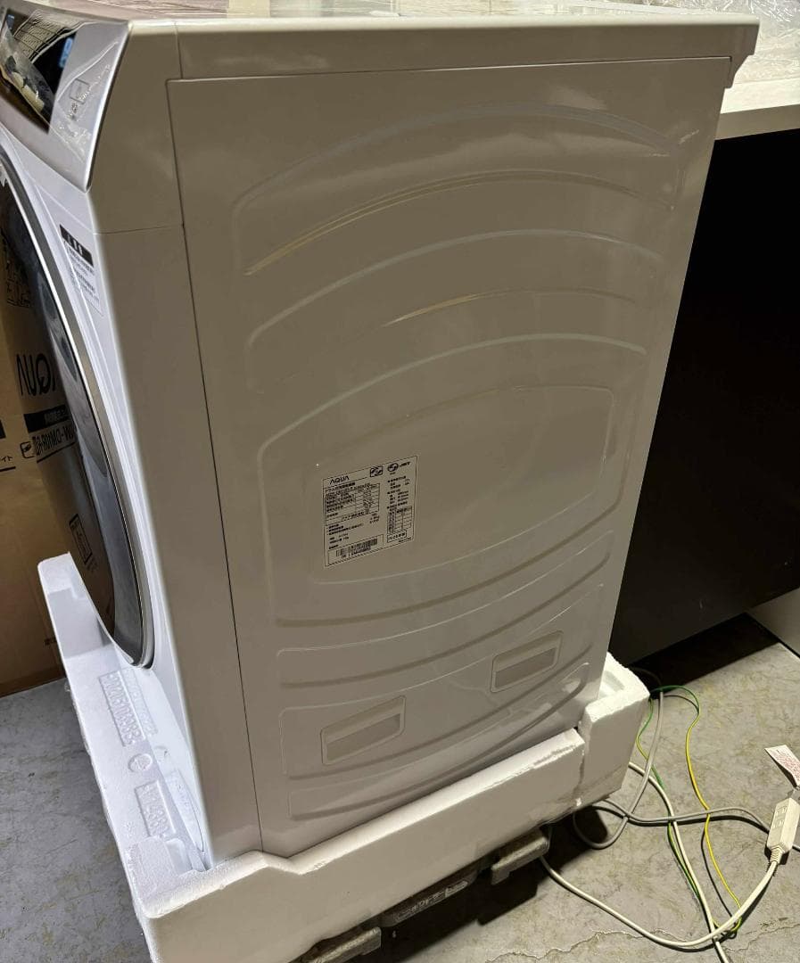 みやちゃんAQUAドラム洗濯機乾燥10kg/5kg AQW-DM10R美品