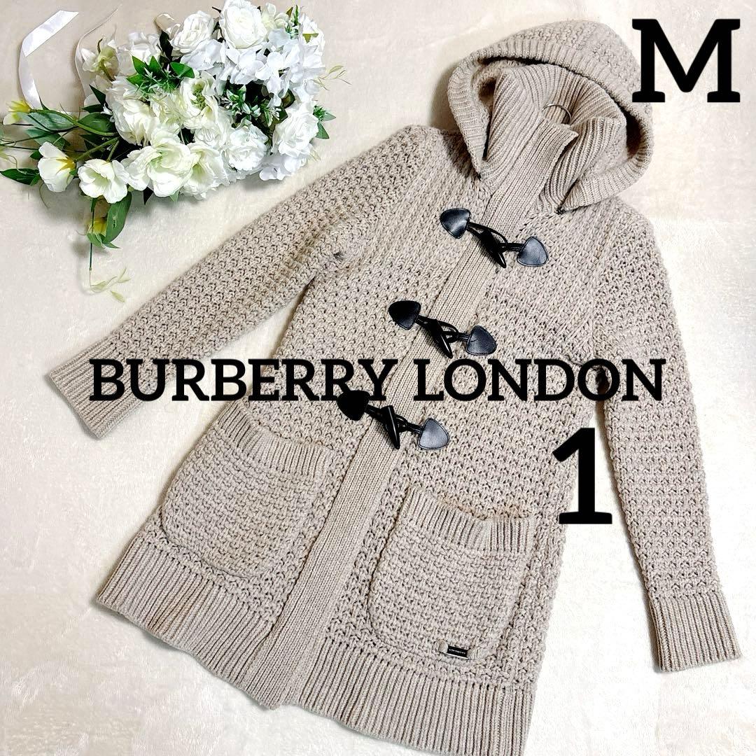 BURBERRYLONDON ダッフルコート　フーディ　2WAYカシミア　M相当
