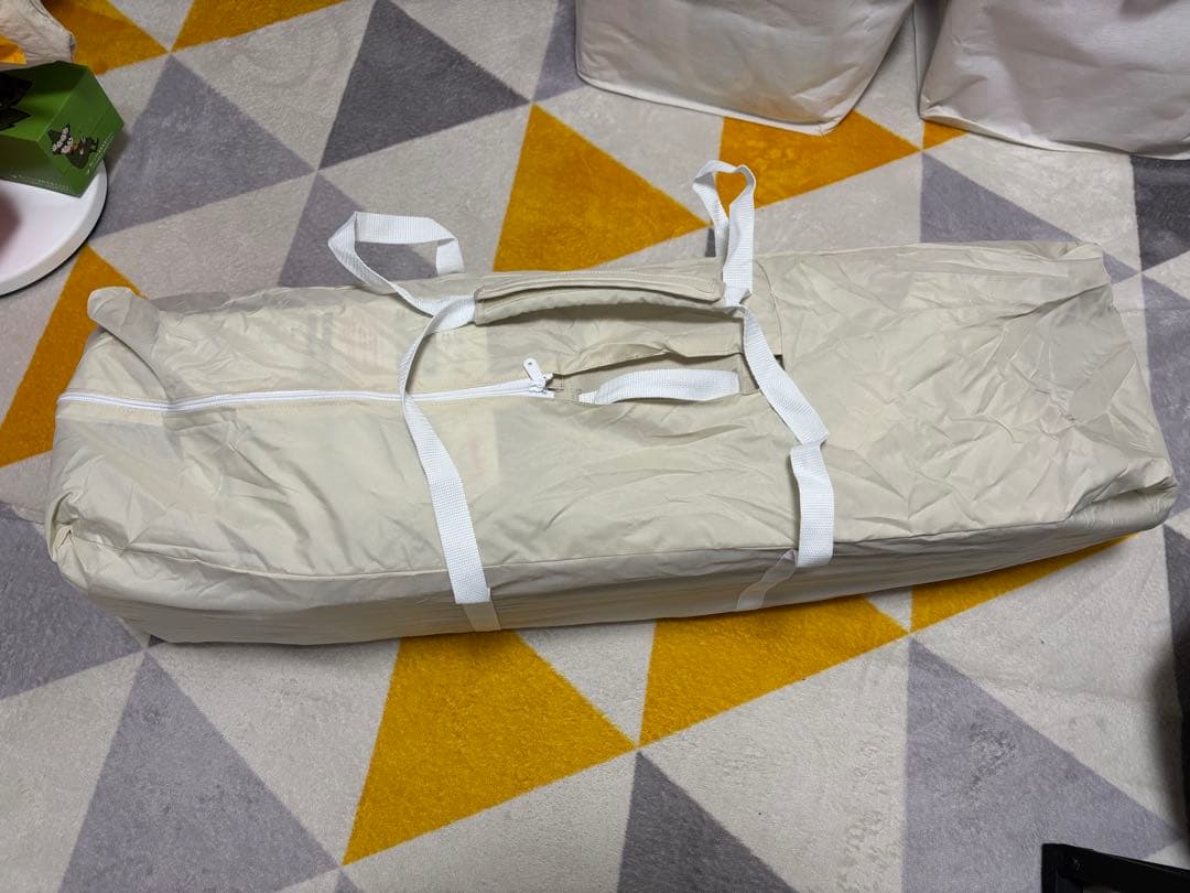 Aprica ココネルエアー　ベビーベッド メッシュ ベージュ