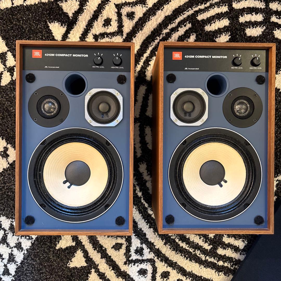 JBL 4312M コンパクトモニター　中古2本セット