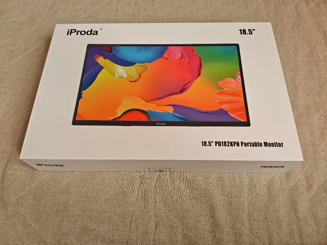 ミニPC SkyBarium MN58U 18.5インチモバイルモニター付