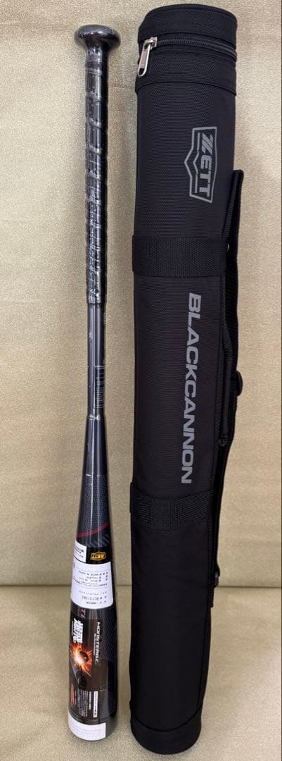 ゼット軟式野球 バット モンスターブラックキャノン日本製