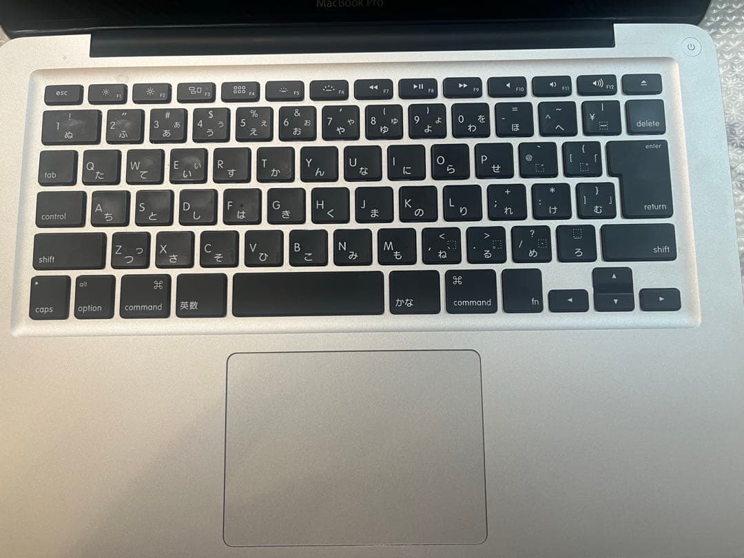 MacBook本体 MacBook pro 13-inch 2012 500GB 4GB