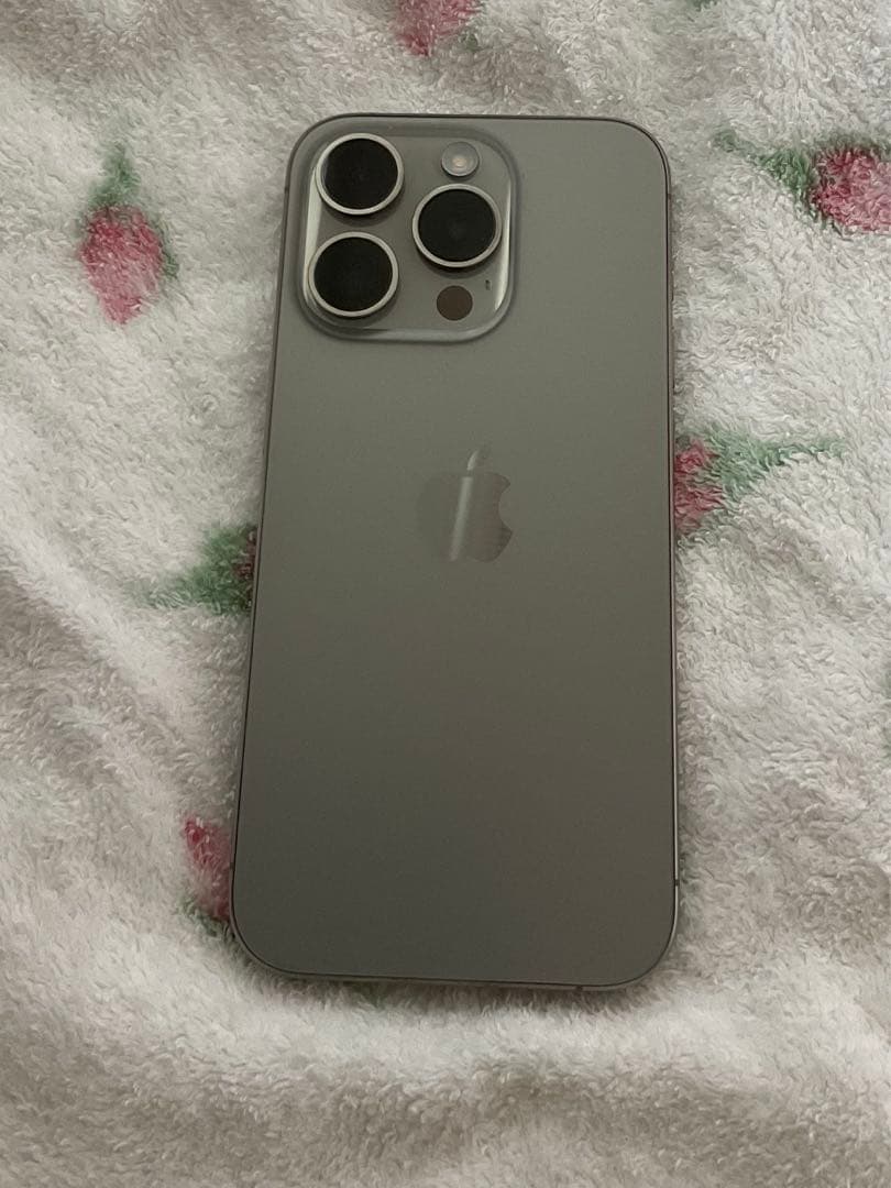 iPhone 15 Pro 256Gb ナチュラルチタニウム　casetify付