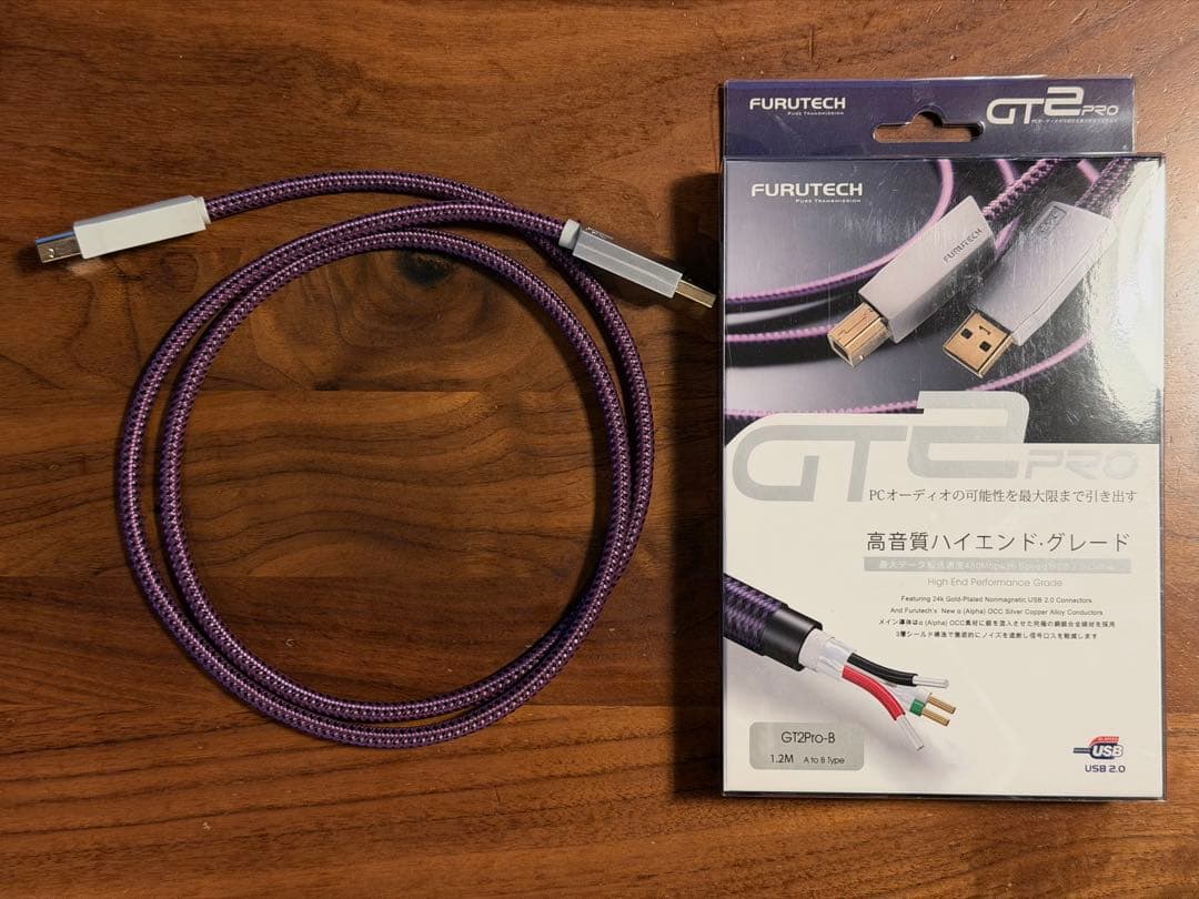 フルテックUSBケーブル/1.2m A-Bタイプ GT2PRO-B-1.2m