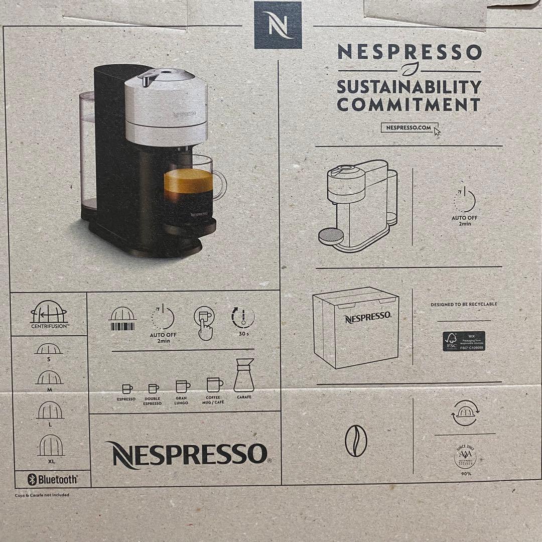 【新品未使用｜展示品】ネスレ ネスプレッソ ヴァーチュオ ネクストホワイト 白