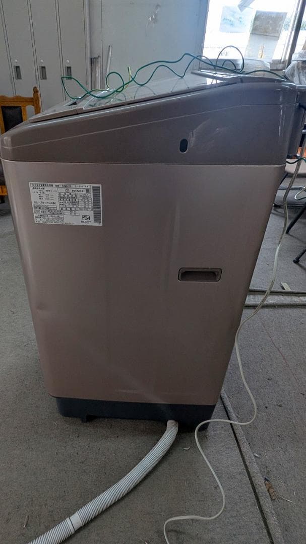 ◆HITACHI 日立　ビートウォシュ全自動洗濯機10㎏　BW-10WV