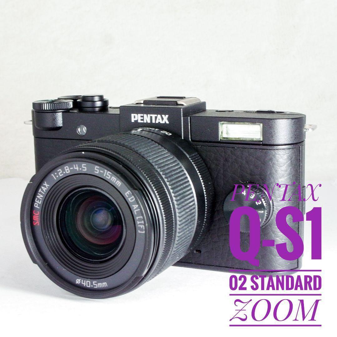 完動美品 ペンタックス PENTAX Q-S1 O2 STANDARD ZOOM