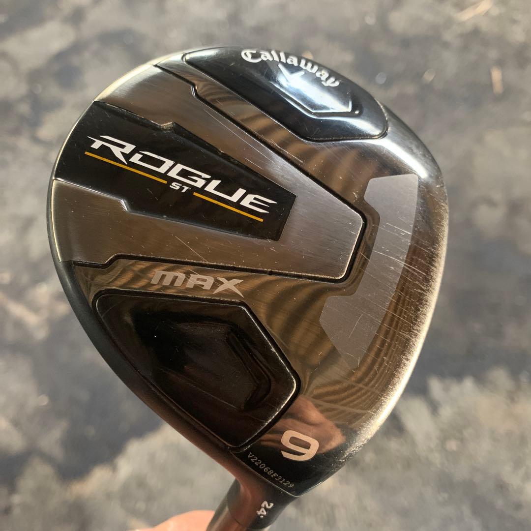 【希少】Callaway Rogue ST MAX 9Wフェアウェイウッド 24