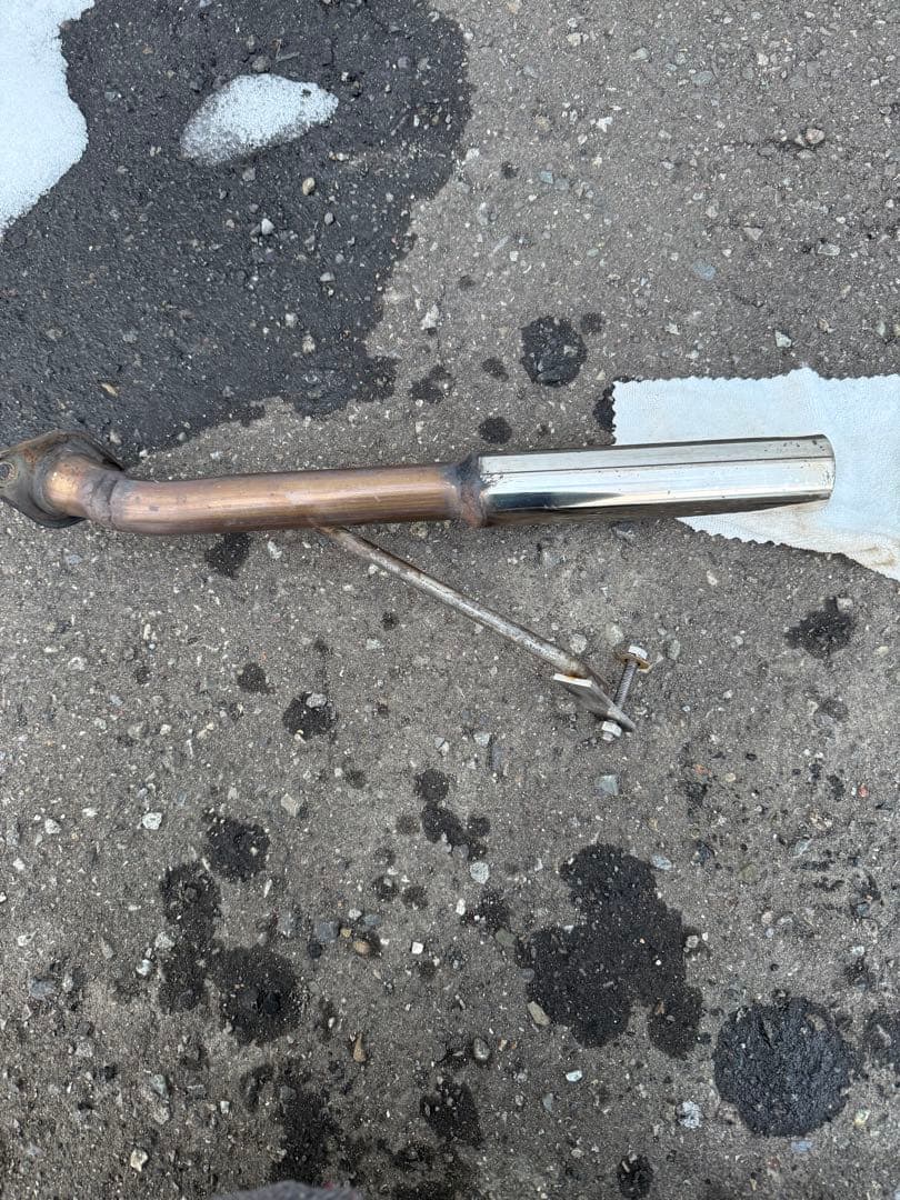 jb23 ジムニー　ワンオフ　マフラー　ストレート　リアピース