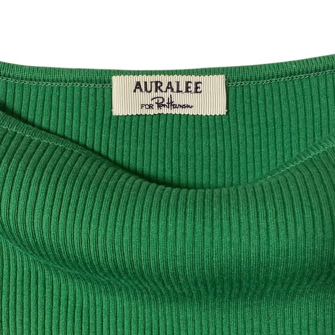 【美品】✨ロンハーマン × オーラリー リブニット ギザボート S