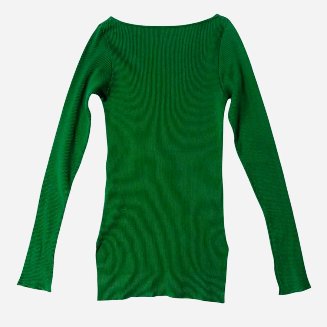 【美品】✨ロンハーマン × オーラリー リブニット ギザボート S