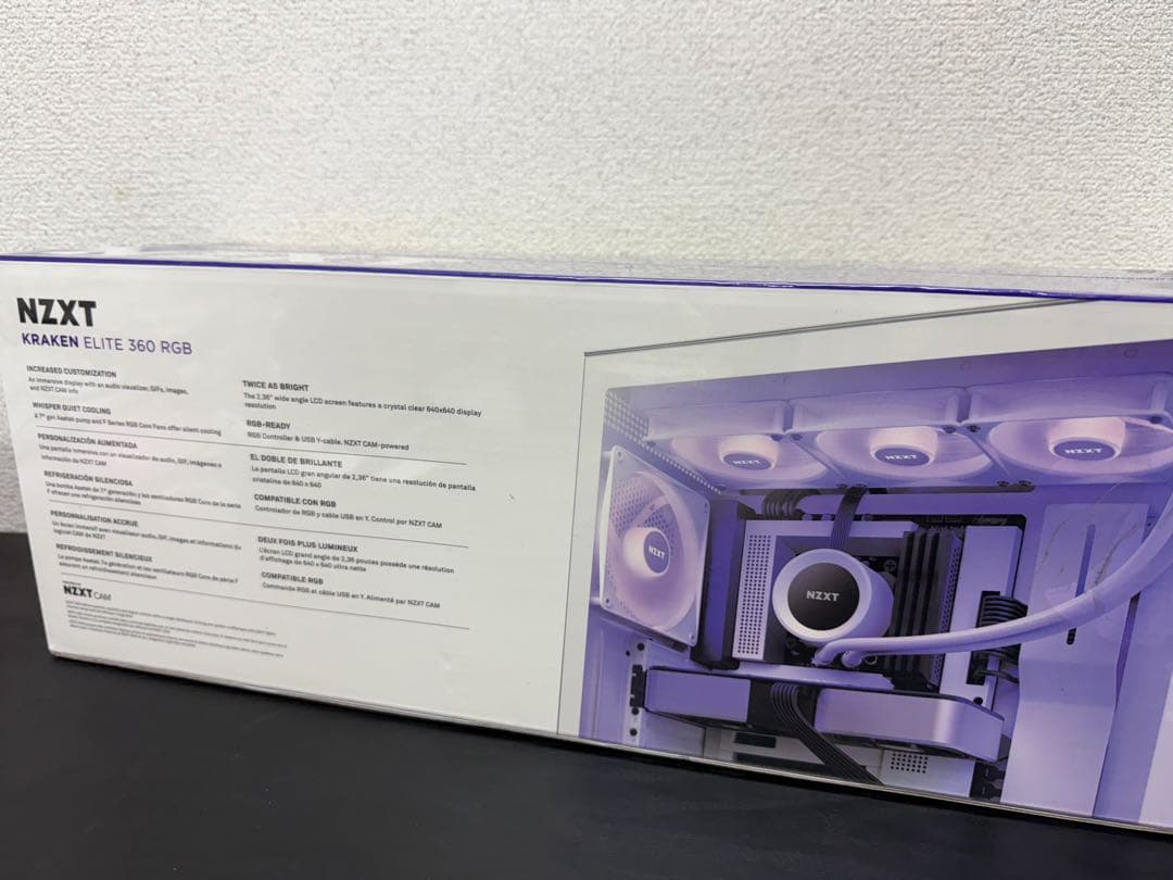 新品 NZXT KRAKEN ELITE 360 RGB KR36E-W1