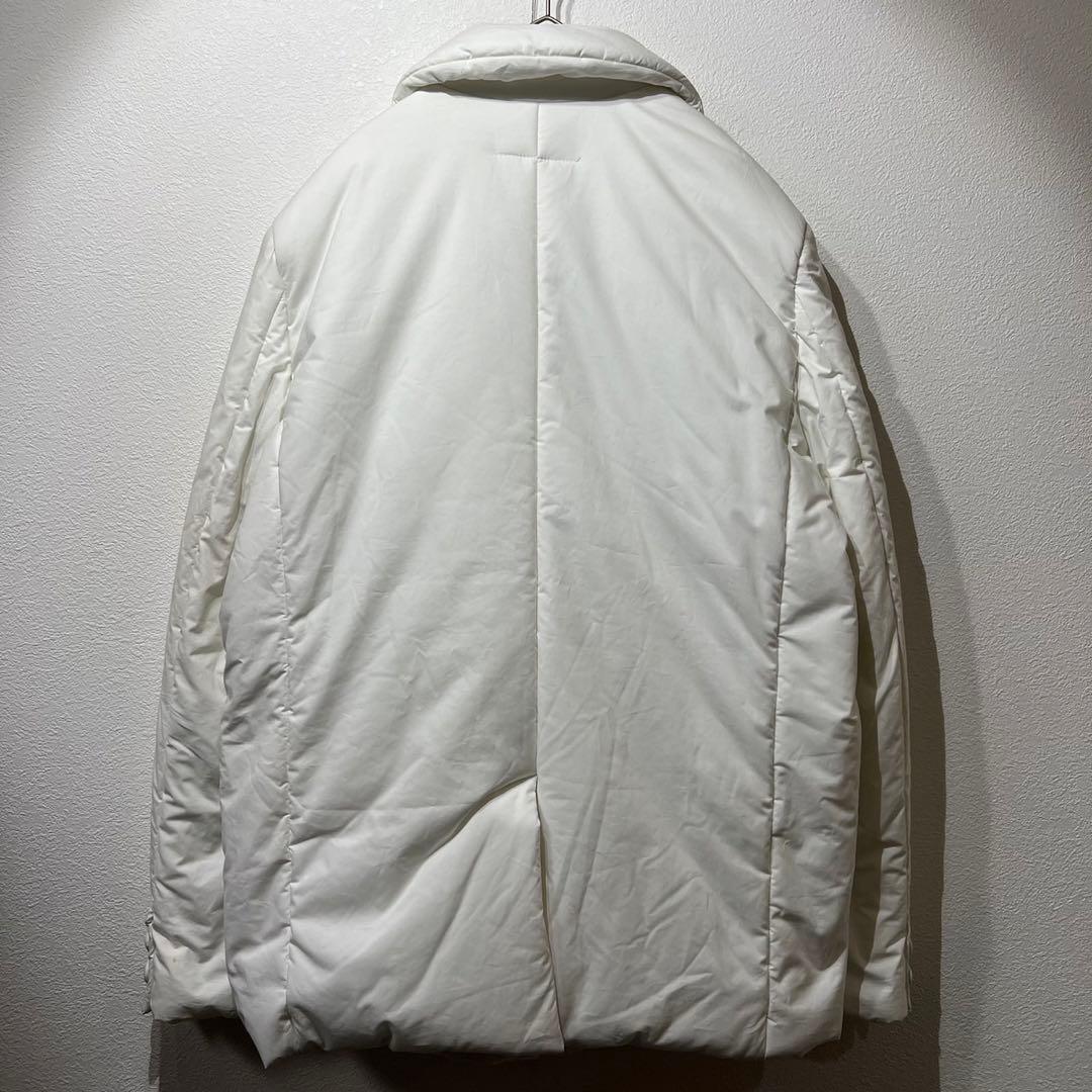 希少 MM6 19AW 上質 デザイン テーラード ダウンジャケットコットン