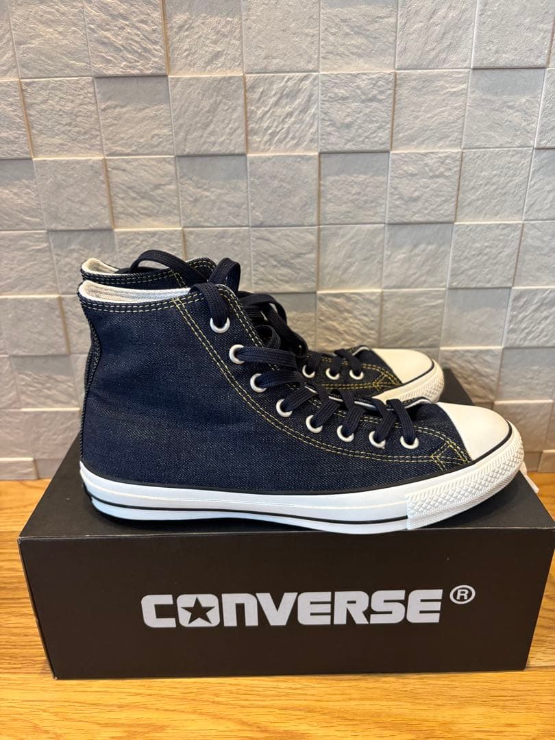 コンバース　100周年モデルデニムハイカットスニーカー