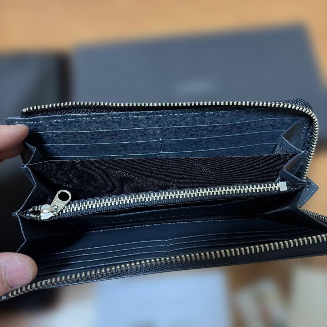 PORTER CURRENT ポーターカレント L字ファスナー 長財布 ネイビー