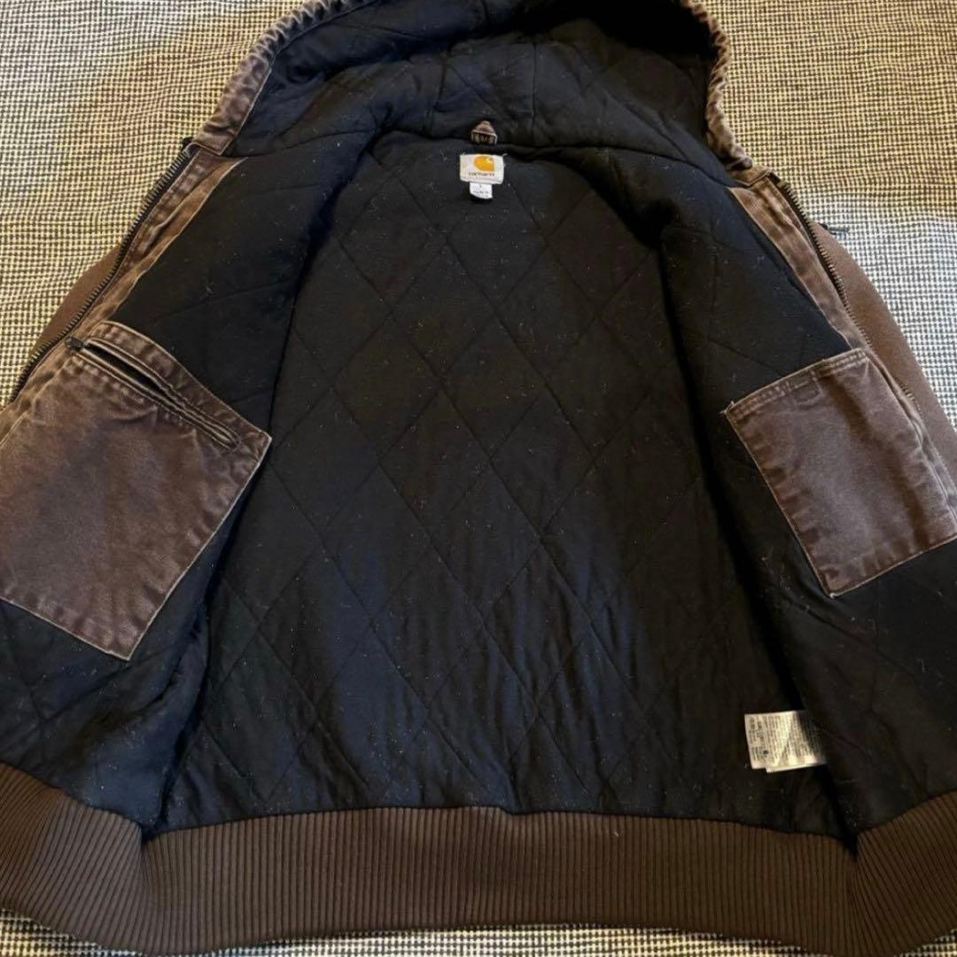 carhartt カーハート アクティブジャケット ダークブラウン Lサイズ