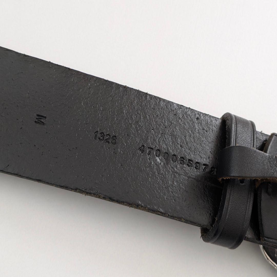 Vintage ローレンラルフローレン RLロゴ 大判バックル レザーベルト