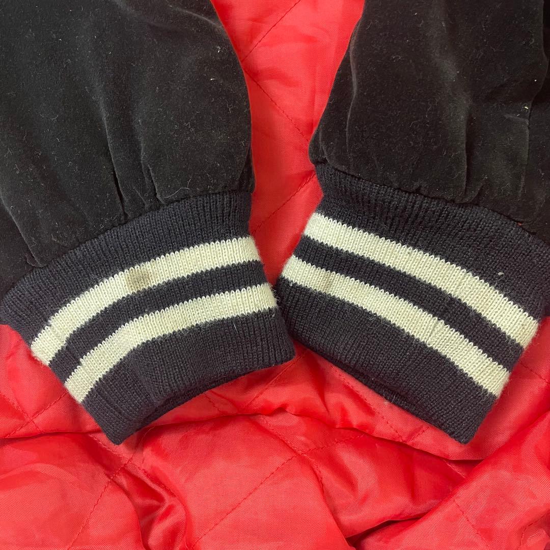 【JJJ着用】　希少　スカジャン　鷲　ドラゴン　別珍 キルティング　ベトジャン