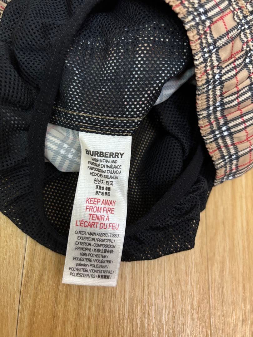 BURBERRY チェック柄スイムパンツ140cm
