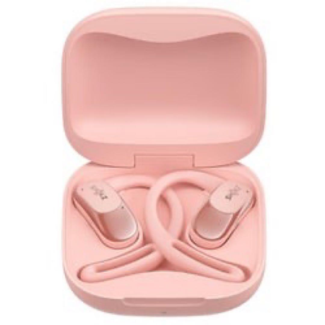Shokz isワイヤレスイヤホン オープンイヤー（ピンク）