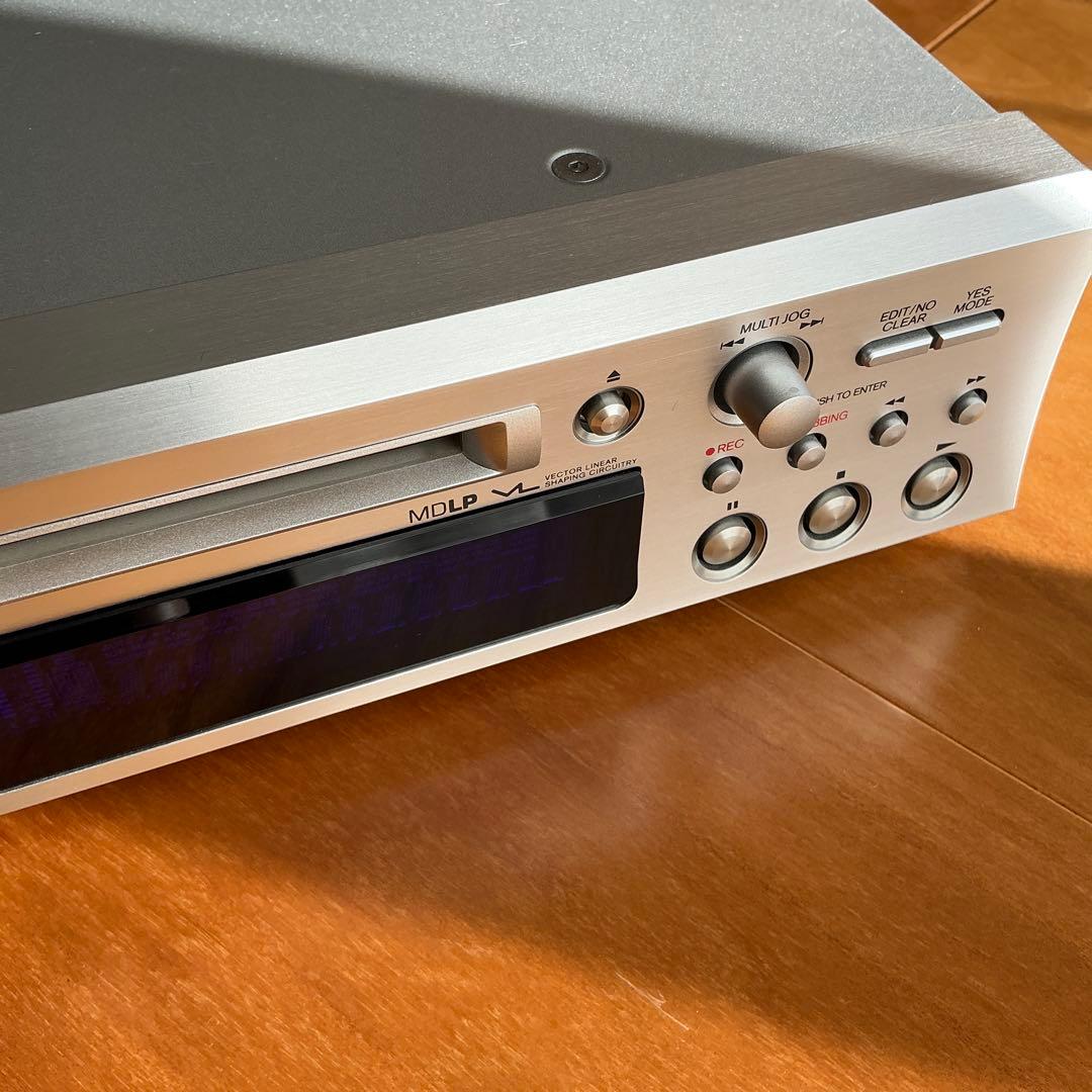 ONKYO INTEC275 MDデッキ Hi-MD対応 シルバー MD-133