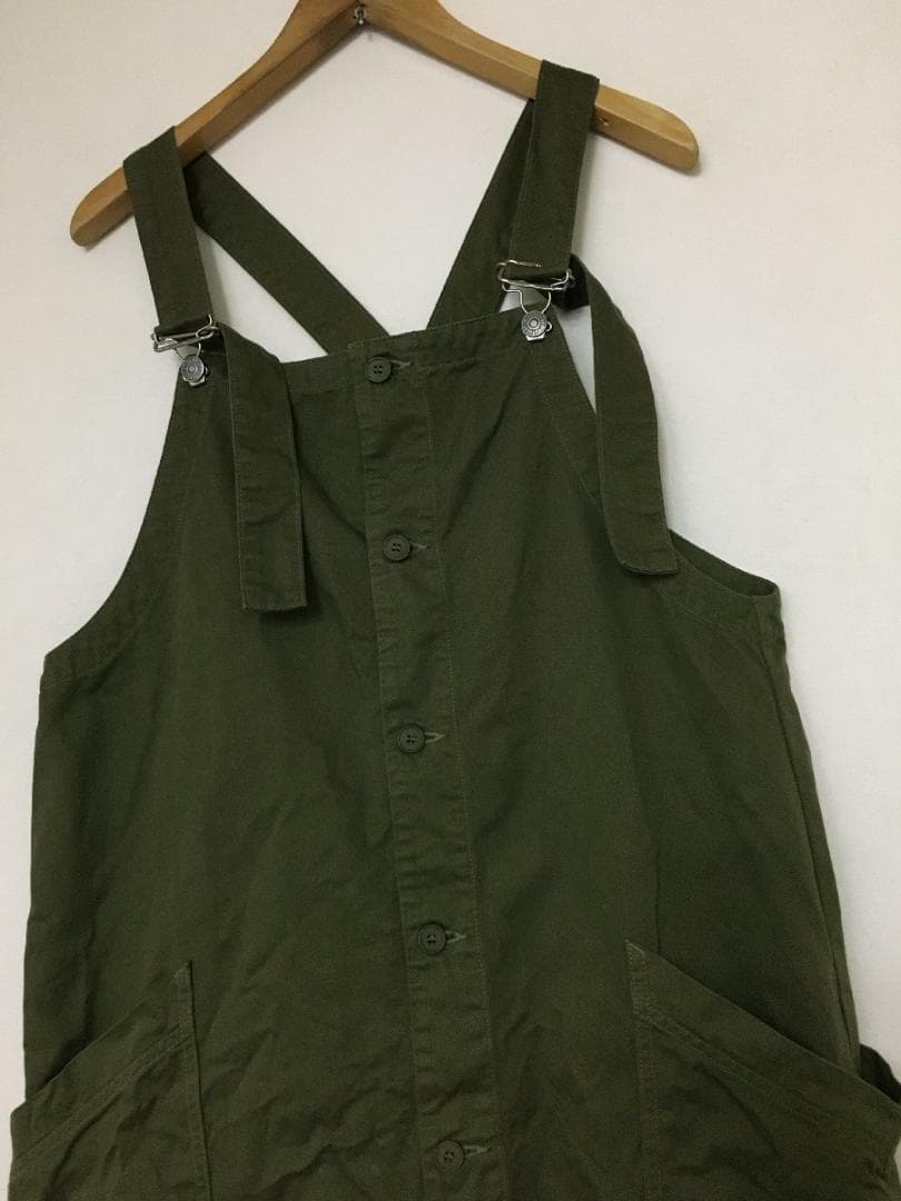 ハーベスティ メンズ チノ クロス オーバーオール サイズ2