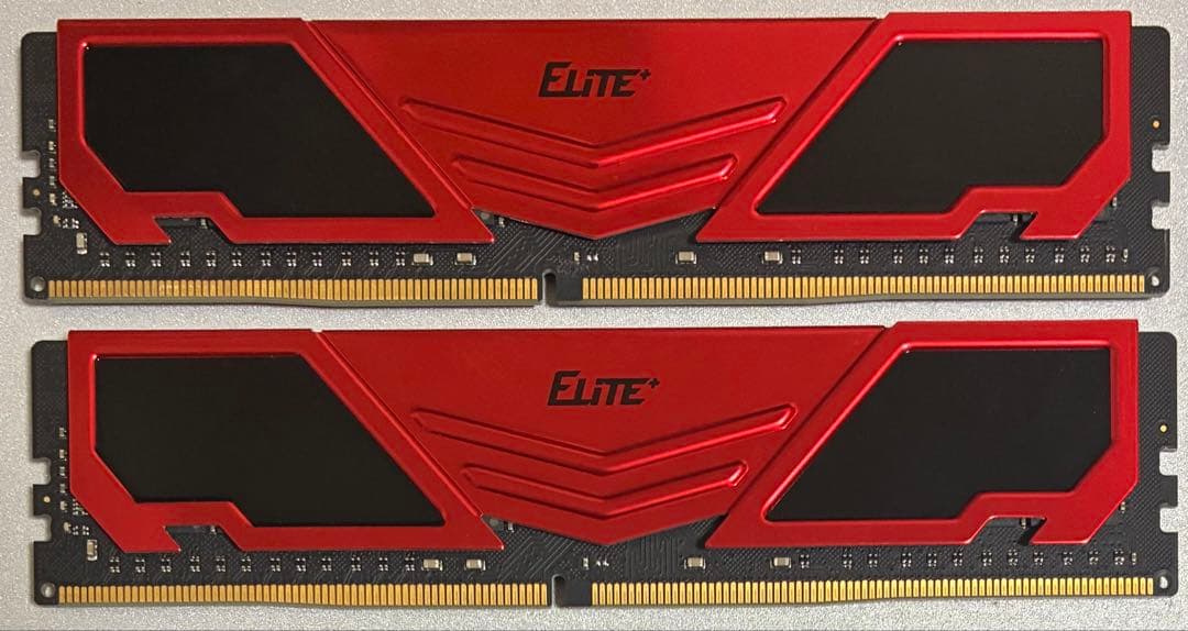 【中古】DDR4-3200 64GB(32GB×2枚) TEAM