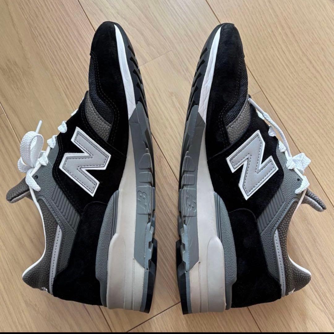 【美品】New Balance U997BK 27cm ワイズD