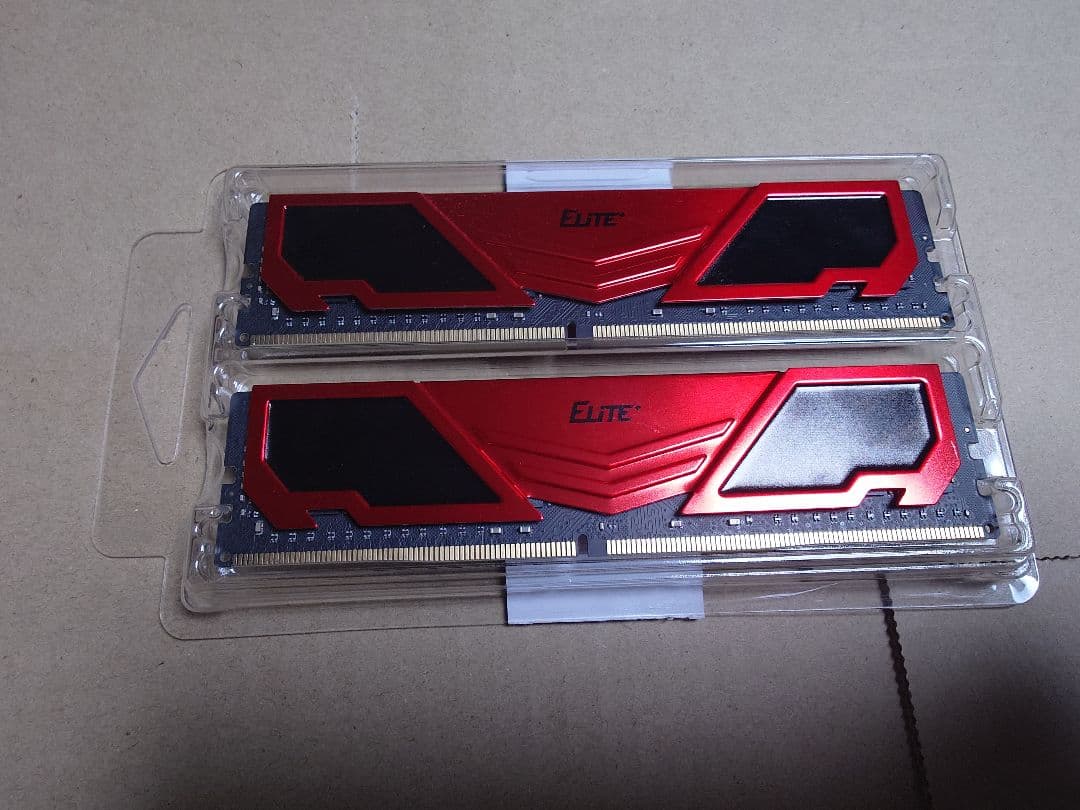 Team DDR4 64GB (32GBx2枚) Elite Plus（中古）