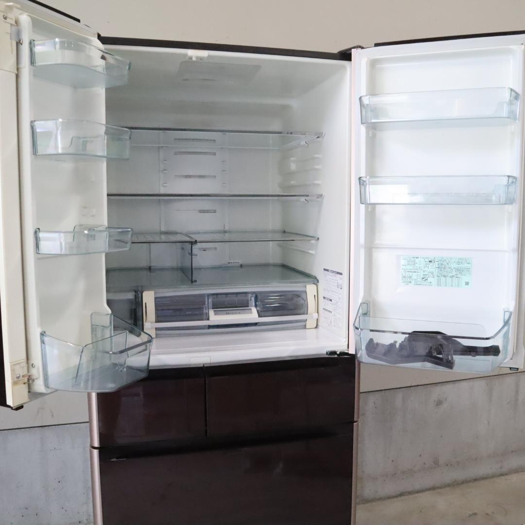 HITACHI R-XG6200H ダークブラウン 冷蔵庫 B0009