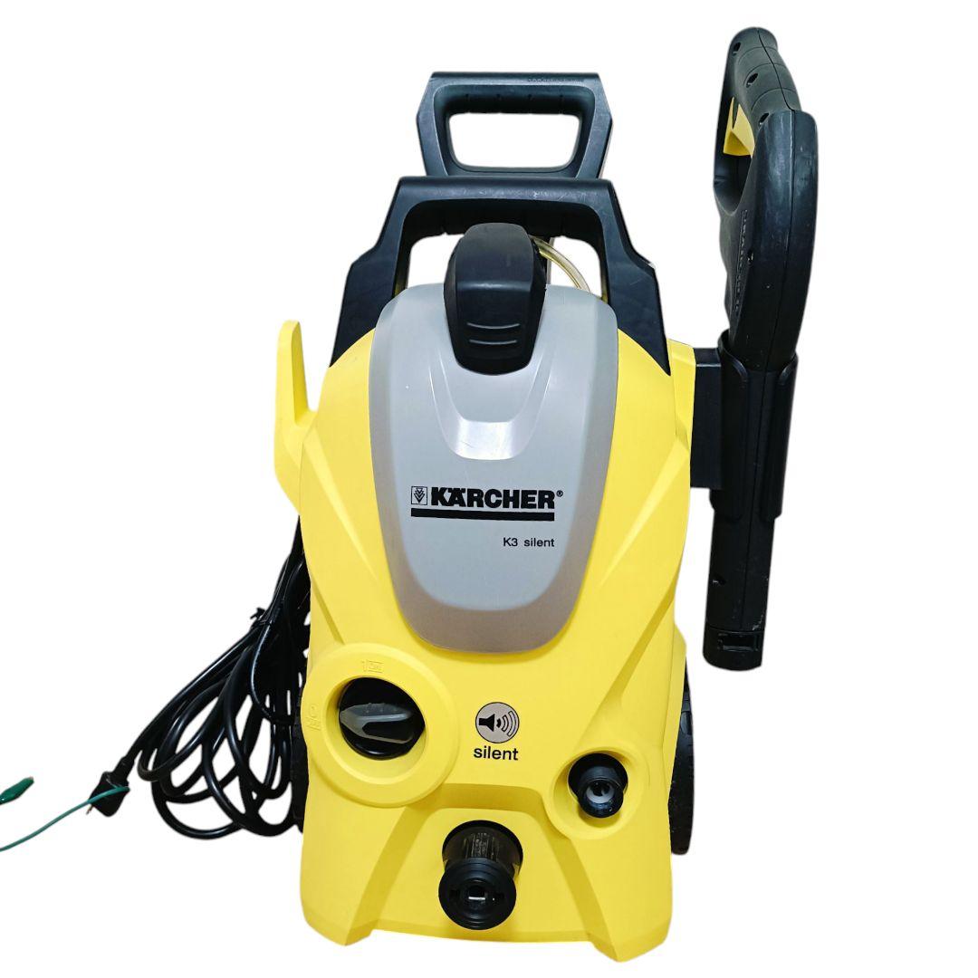 【付属品多数】karcher K3 SILENT 高圧洗浄機 50HZ 東日本用