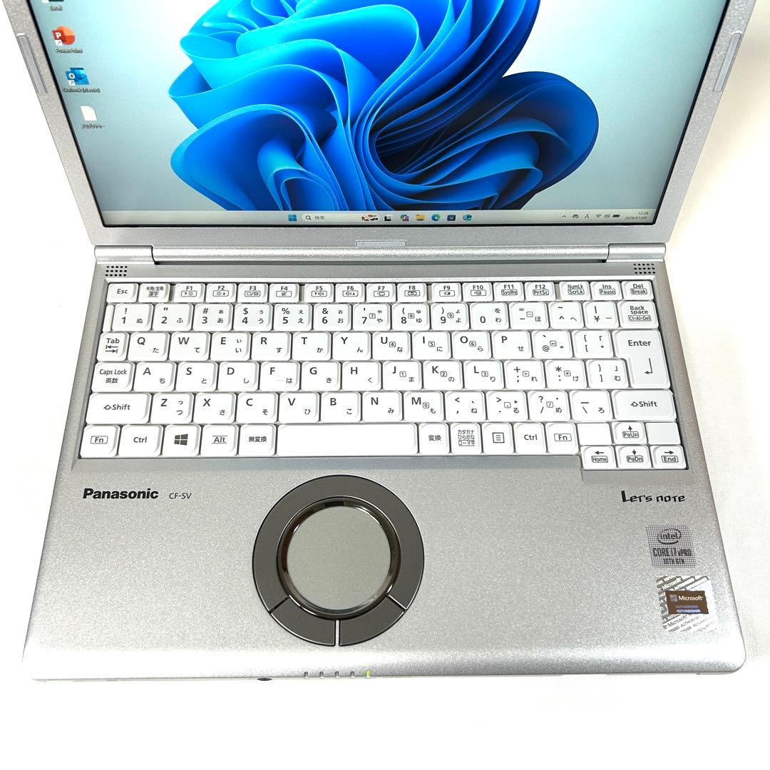 美品 Let's note SV9 i7 512GB 16GB LTE DVD