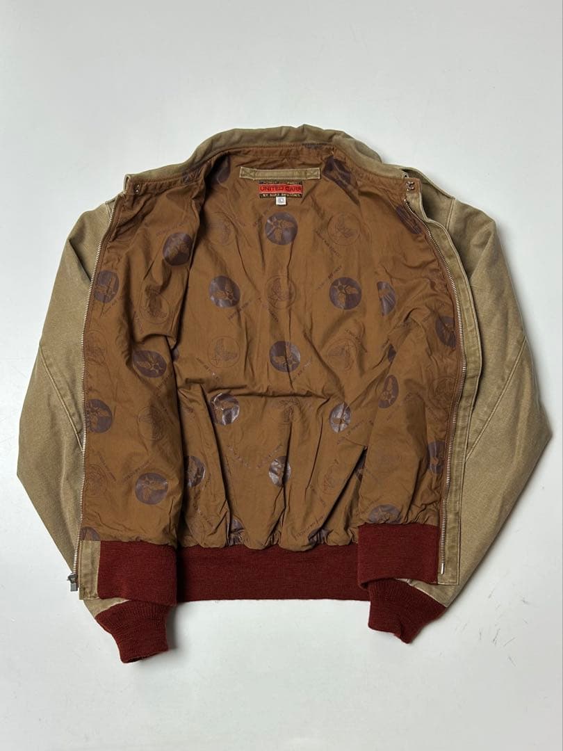 UNITED CARR ベージュ　ジャケット　UC10219 Lサイズ