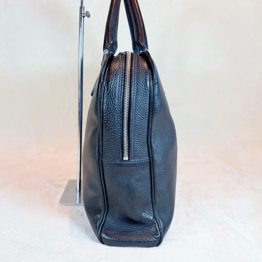 WILD SWANS ワイルドスワンズ ランスロット ブリーフケース 黒 シボ革