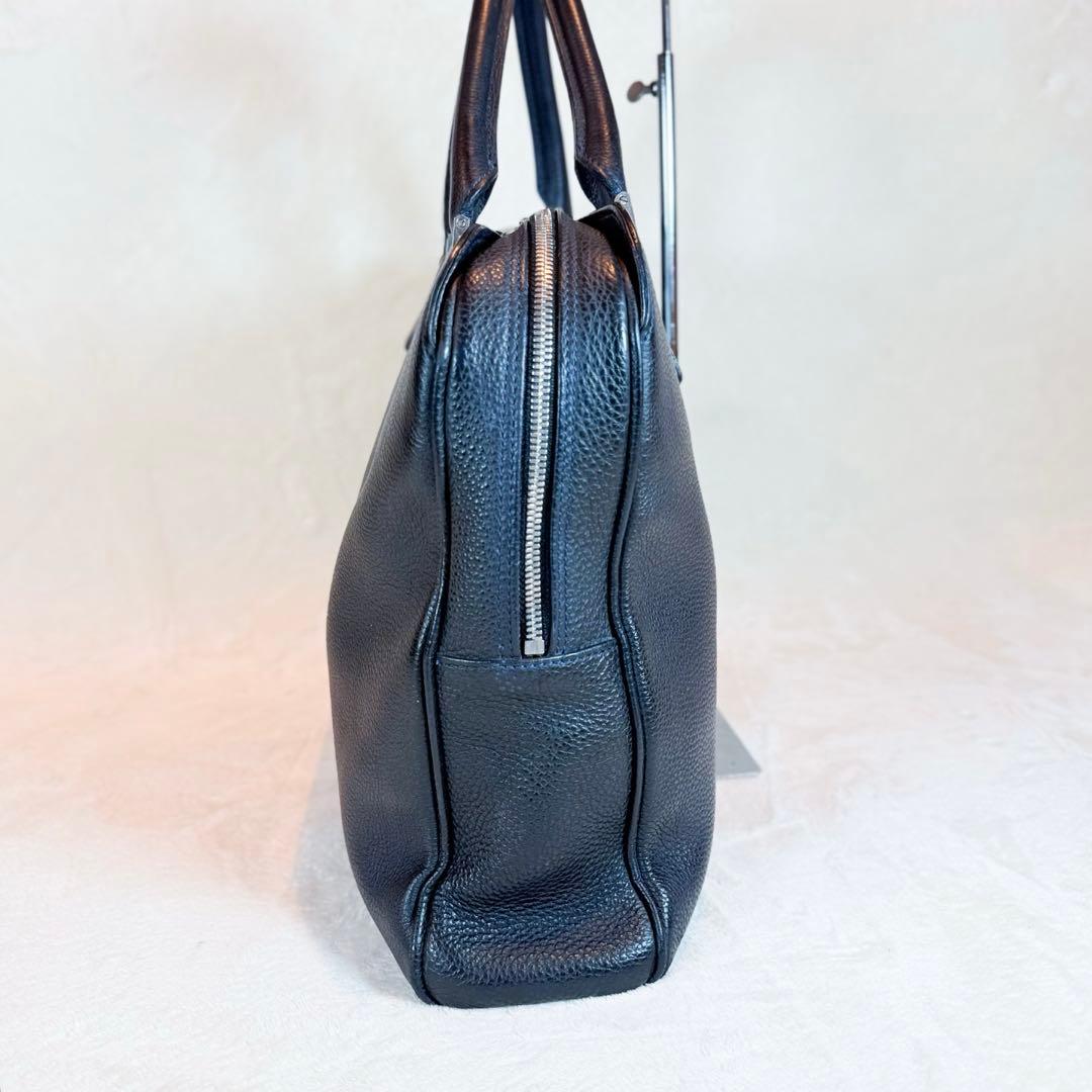 WILD SWANS ワイルドスワンズ ランスロット ブリーフケース 黒 シボ革