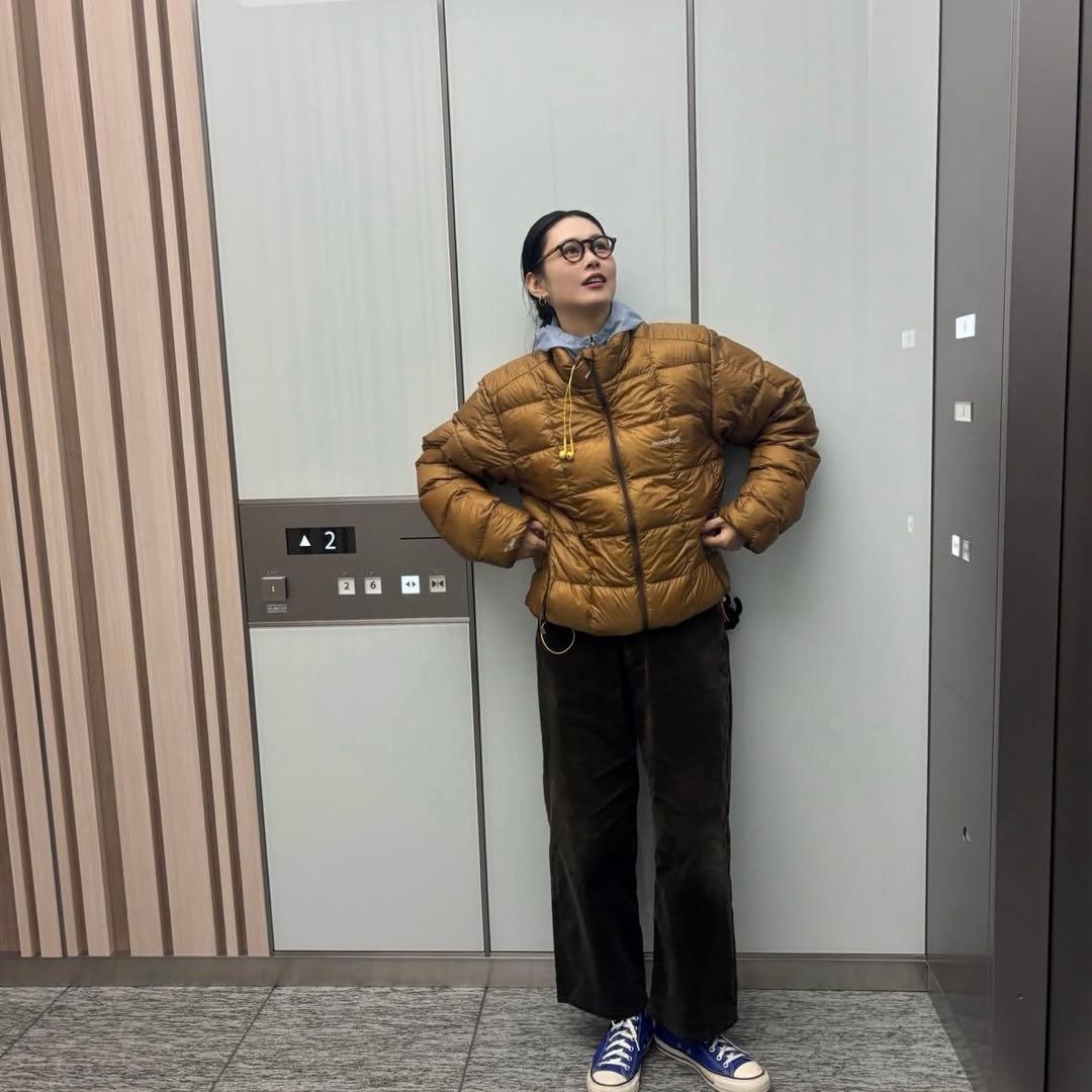 モンベル スペリオダウン ジャケット 田中シェン着用カラー Lサイズ