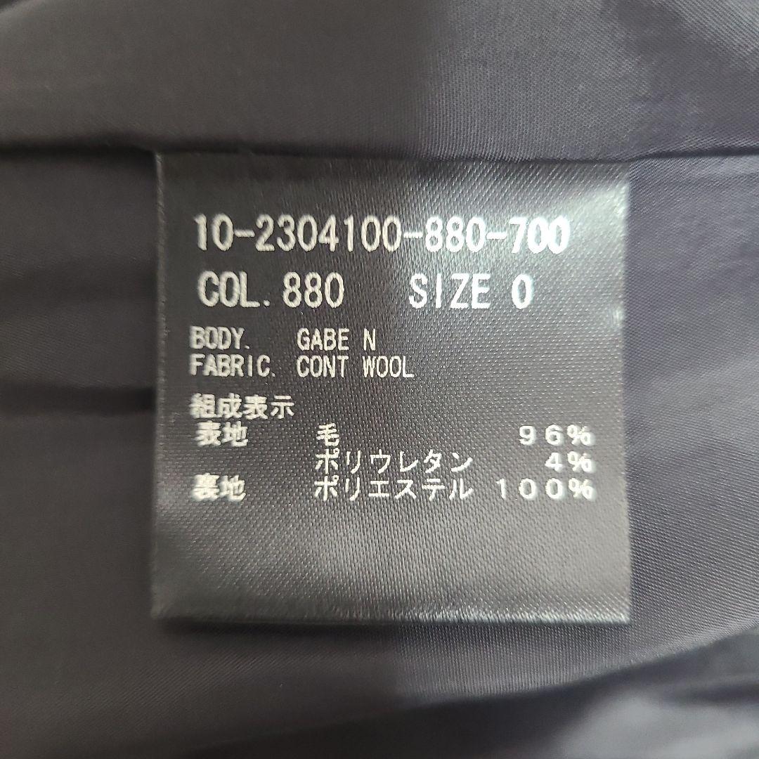 【週末お値下げ】theory パンツスーツ ネイビー サイズ0