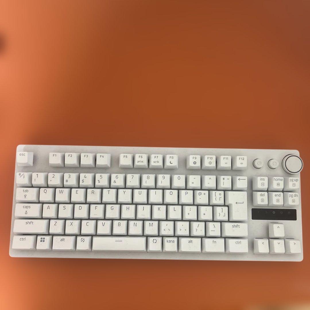 キーボード razer huntsman v3 pro tkl white