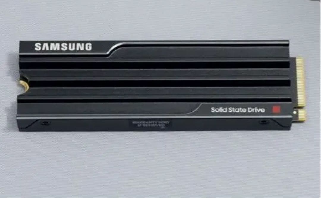 SAMSUNG 9100 PRO 4T ヒートシンクモデル 中古品