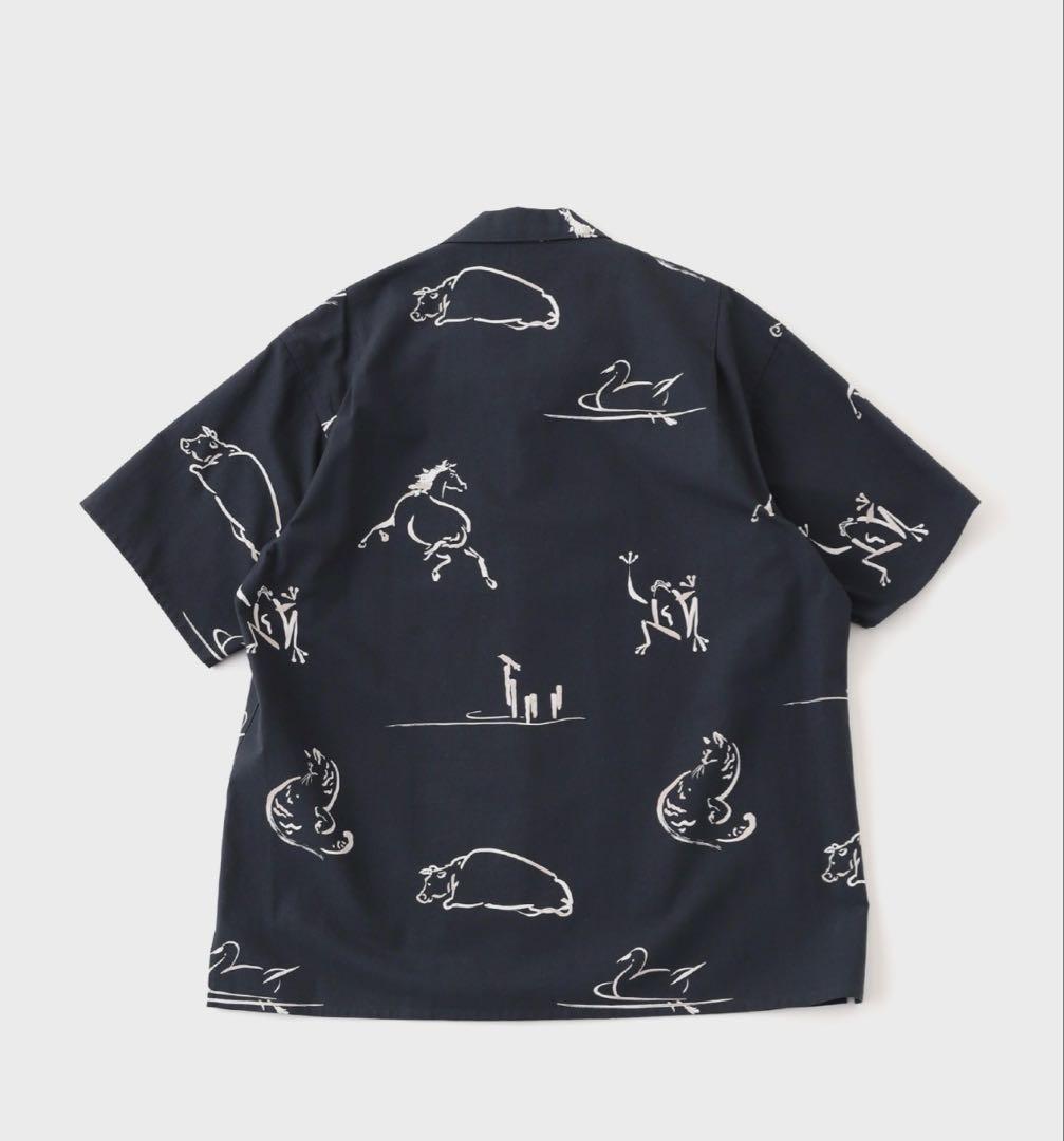 オールドジョー　ORIGINAL PRINTED OPEN COLLAR シャツ