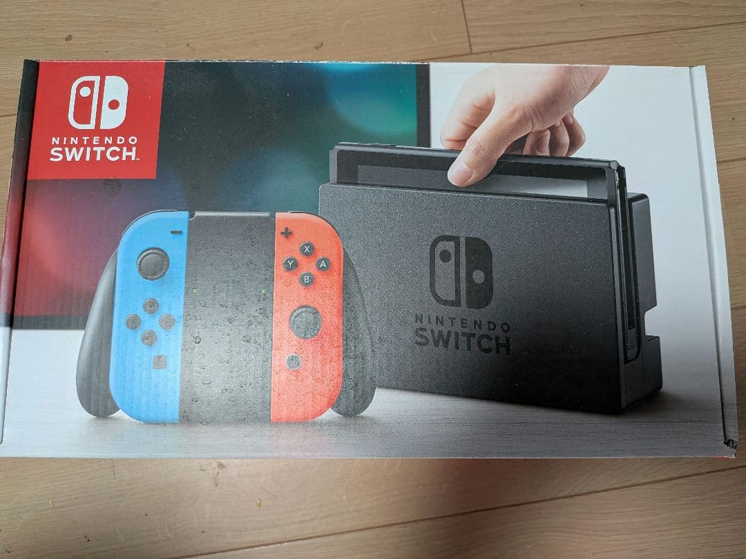 Nintendo Switch ネオンブルー/レッド SDカード付き